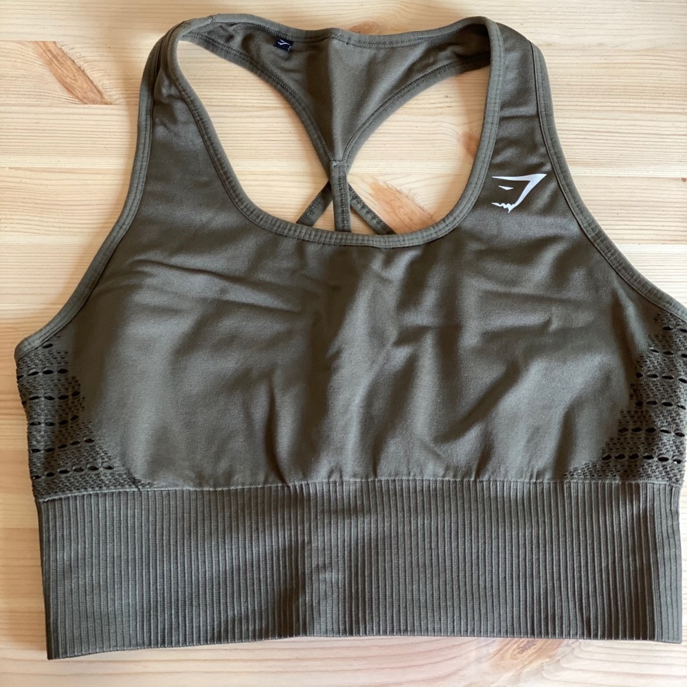 Gymshark original energy seamless crop top